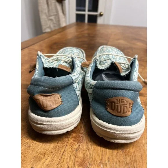 Hey Dude Men’s 11 Wally Fish Lure Slip-On Shoes Preppy Loafers Fisherman Casual - Picture 7 of 10